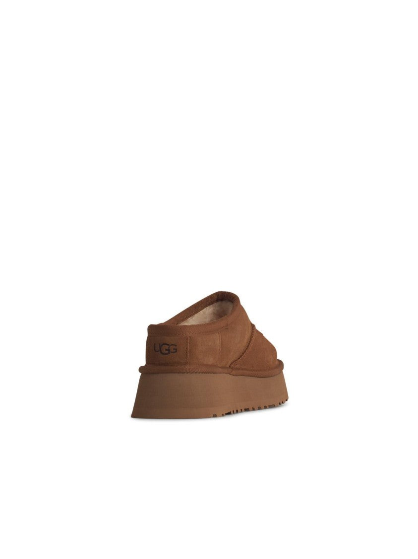 Ugg 'Bea Mary' Beige Suede Slippers