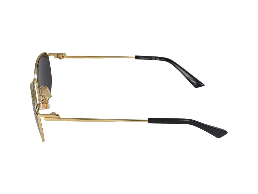 Bottega Veneta Sunglasses Bv1301s 005 Gold Gold Grey 52/19/145