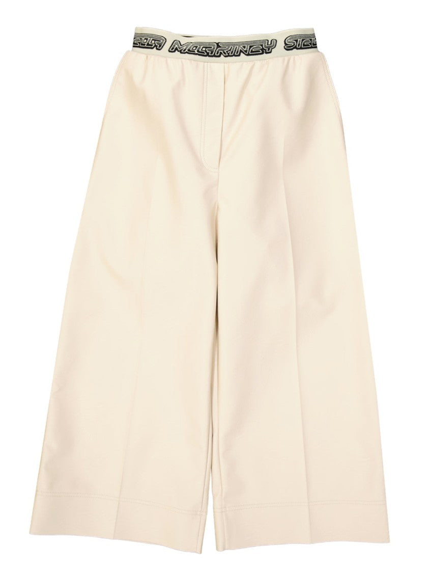 Stella Mccartney Cropped Logo Pants