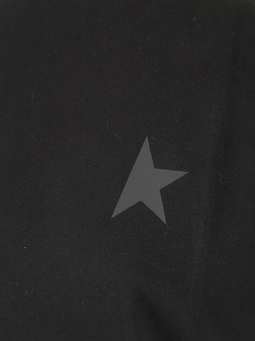 Golden Goose Black T-Shirt With Logo