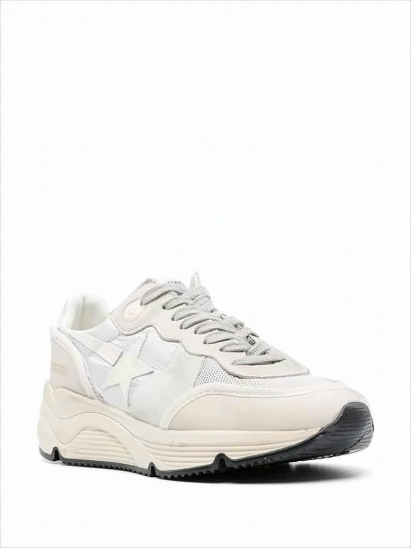 Golden Goose Layered Design Sneakers With Chunky Rubber Sole