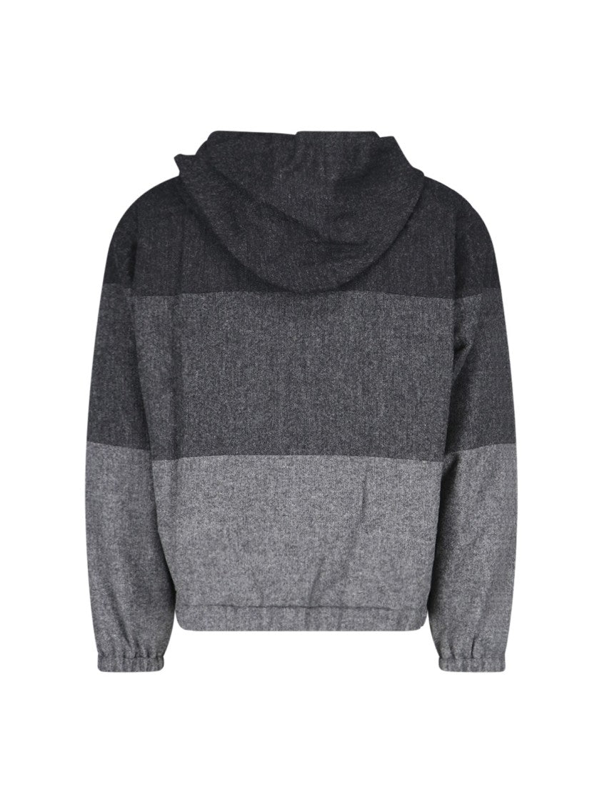 Thom Browne "Donegal Tweed" Blazer – Gray