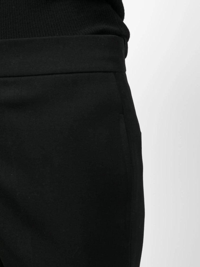 Jil Sander Black Trouser 01 Tailored Bootcut Trousers