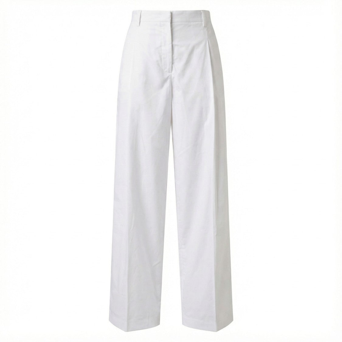 N°21 Wide-Leg Pleated Trousers