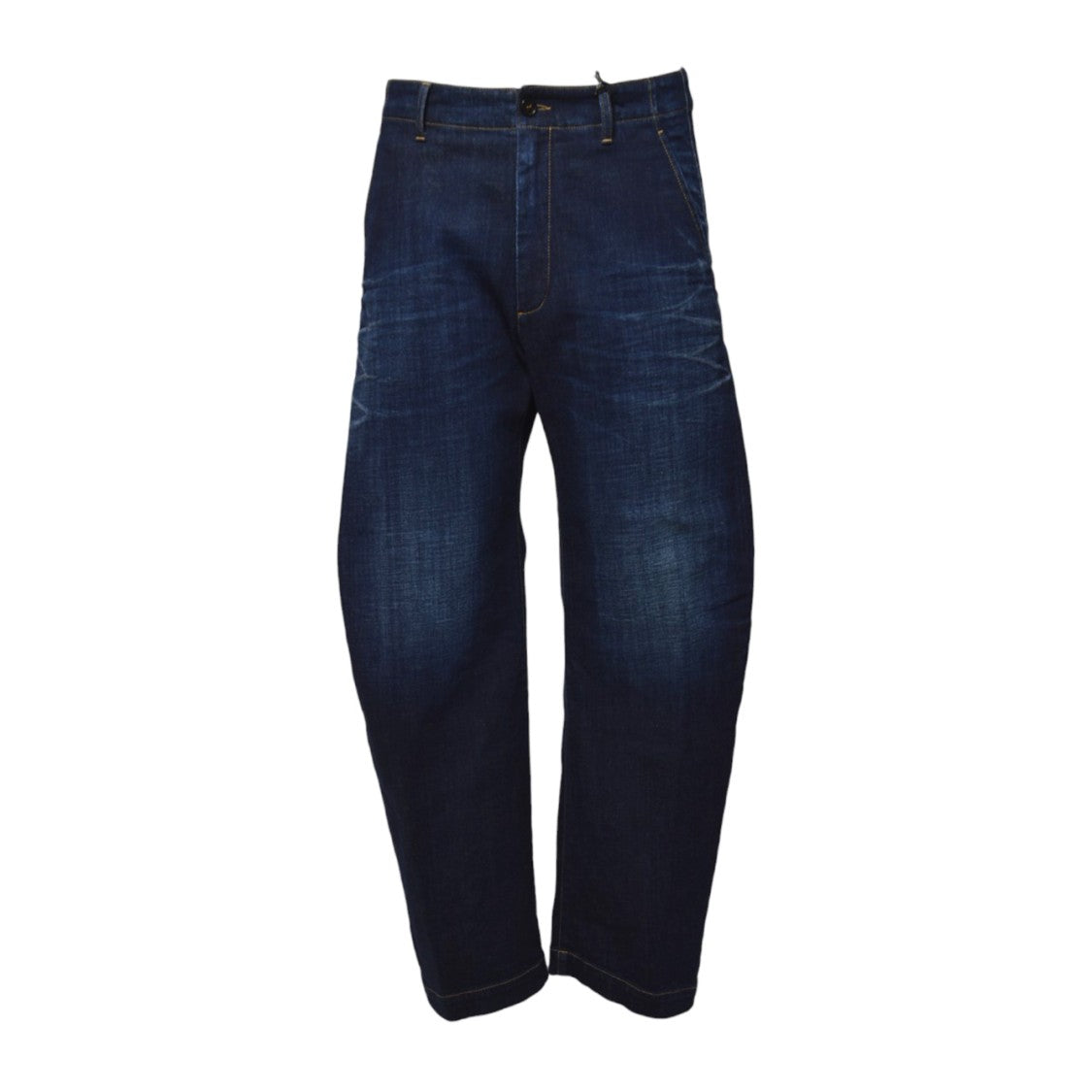 Dsquared2 Dark Blue Denim Snatch Fit Urban Wash Jeans