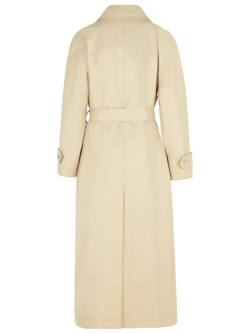 Dolce & Gabbana Over' Beige Polyester Blend Trench Coat