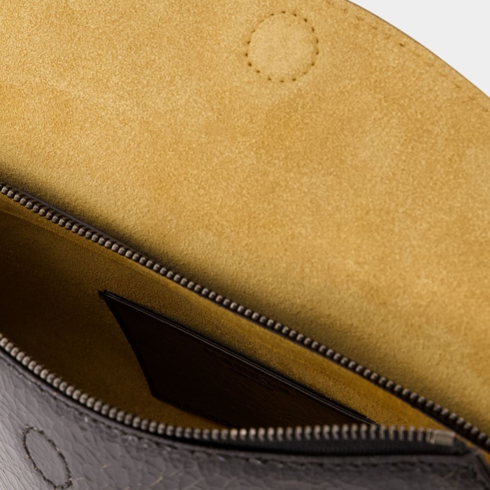 Alexander Mcqueen Sling Shoulder Bag - Leather - Black