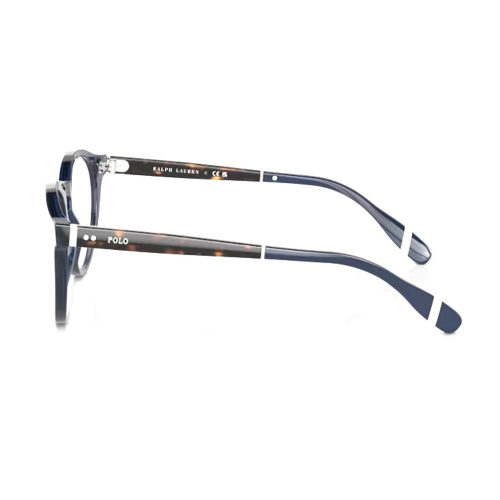 Polo Ralph Lauren Ph2268 Pantos-Shaped Translucent Blue Acetate Sunglasses