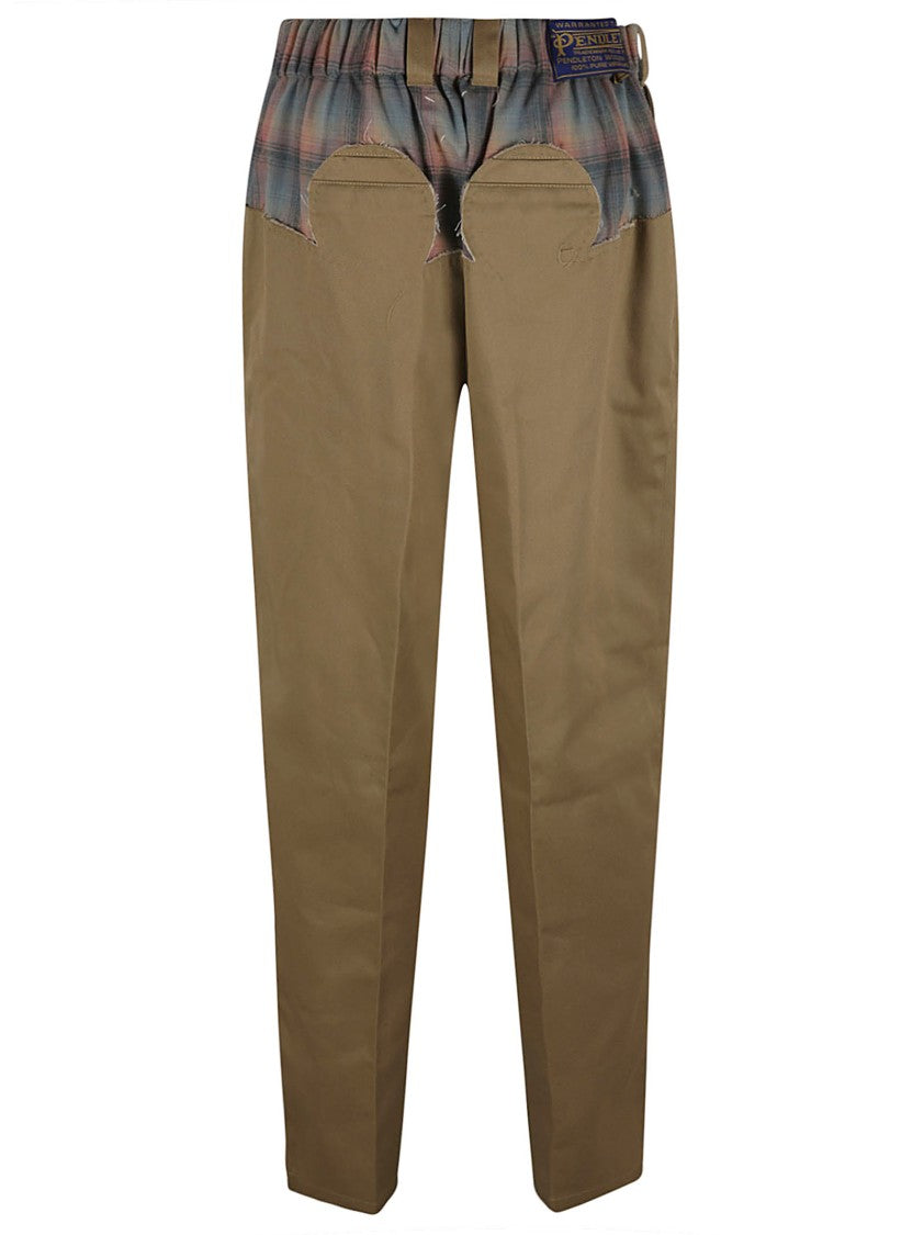 Maison Margiela Tailored Beige Trousers