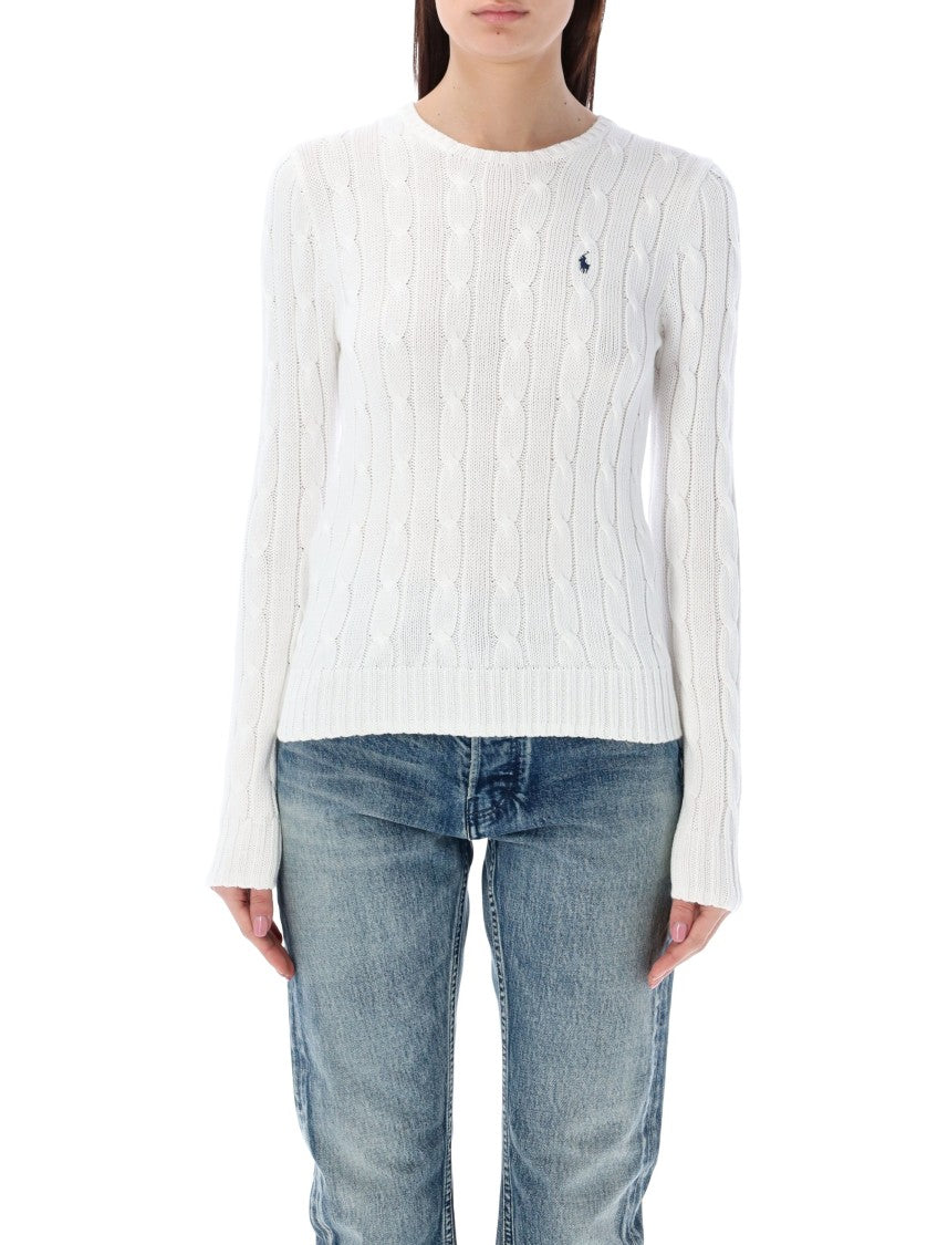 Polo Ralph Lauren Julianna Slim Fit Cable Knit Sweater