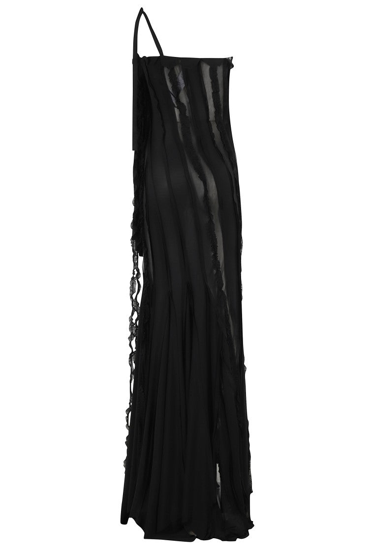 Blumarine Viscose Jersey Dress