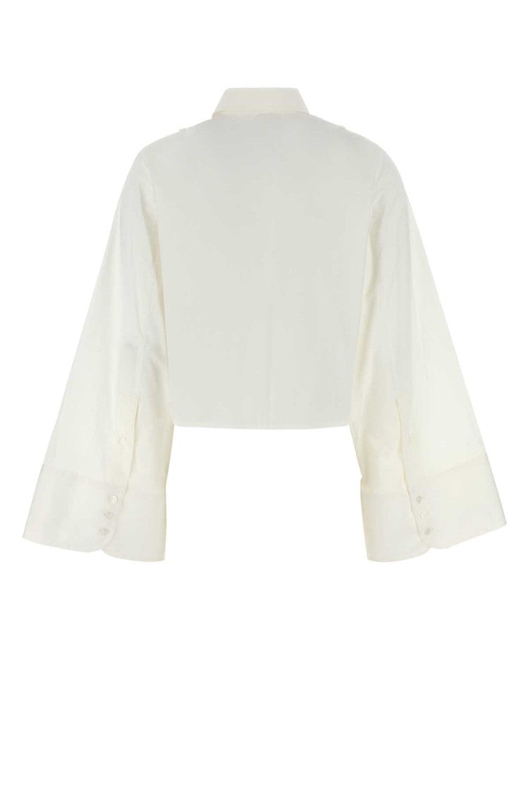Mm6 By Maison Margiela White Poplin Shirt