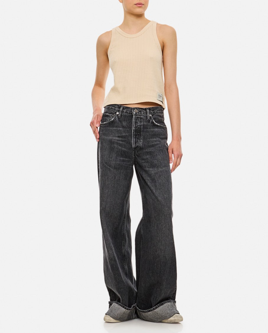 Golden Goose Deluxe Brand Ribbed Tank Top