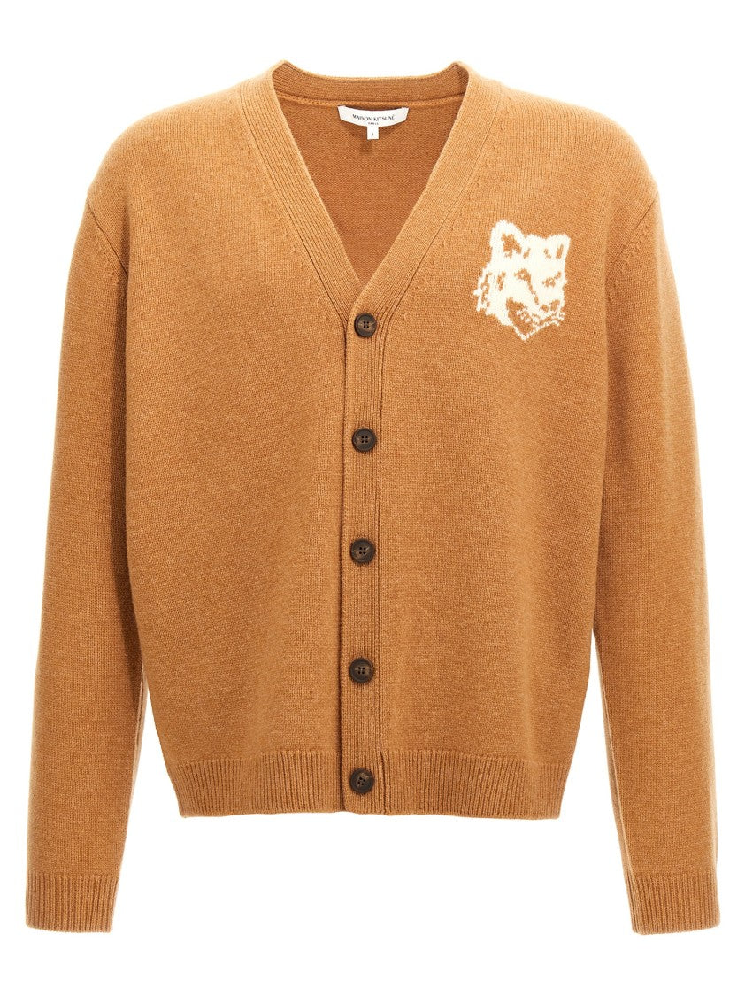 Maison Kitsuné Fox Head' Cardigan