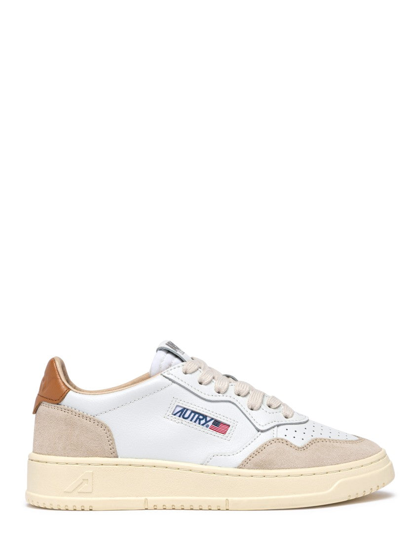 Autry Low-Top Sneakers With Leather And Suede Accents