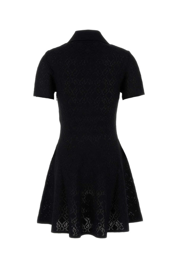 Givenchy Black Viscose Blend Polo Dress