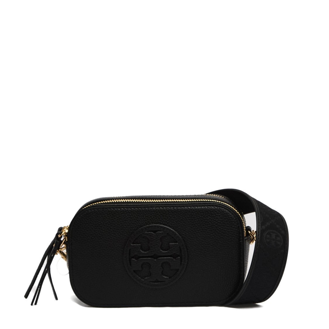 Tory Burch Pebbled Leather Mini Crossbody With Gold-Tone Hardware