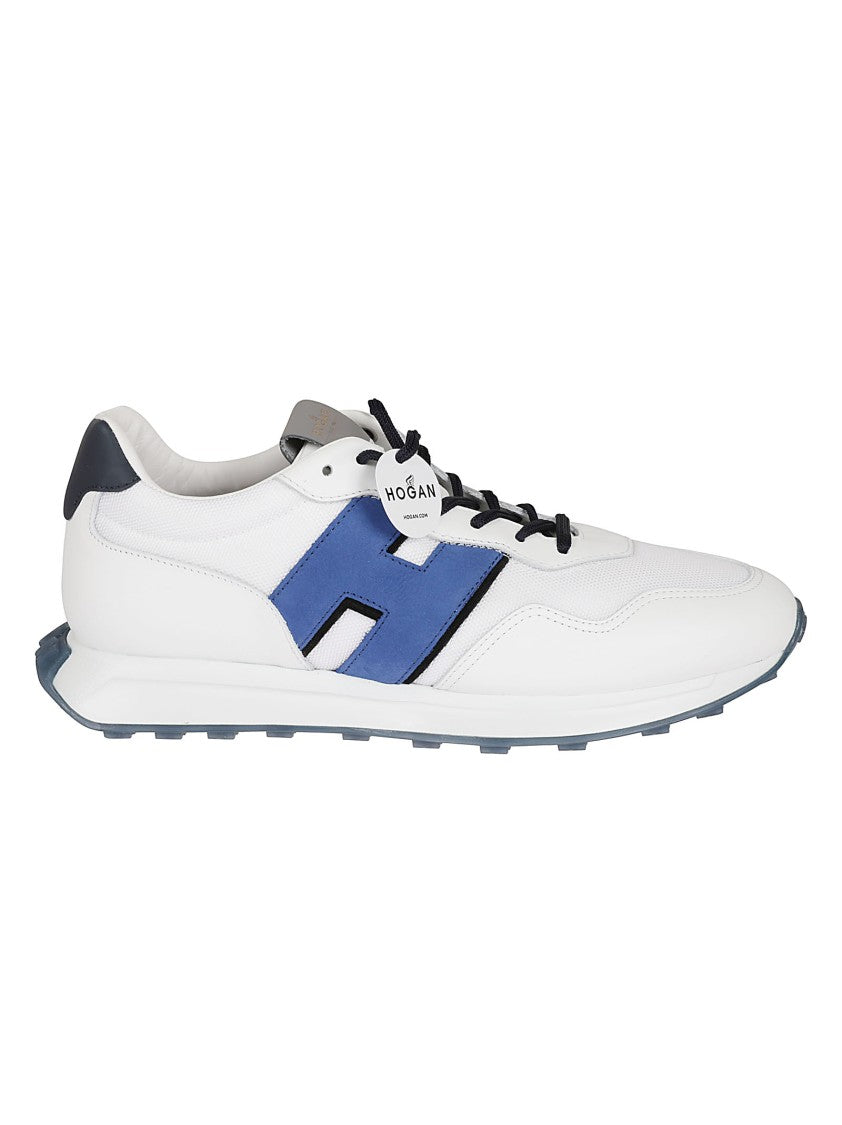 Hogan H601 Leather And Mesh Sneakers