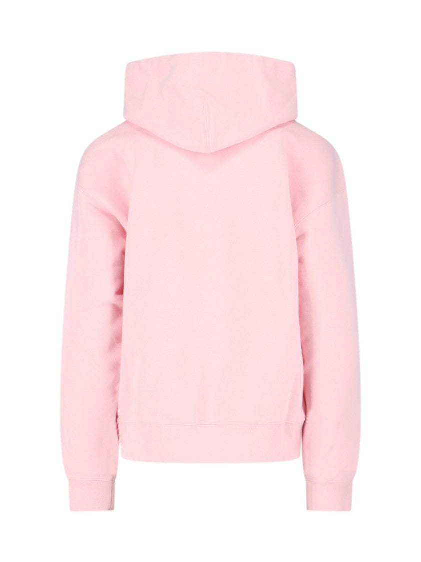 Jil Sander Embroidered Logo Cotton Hoodie