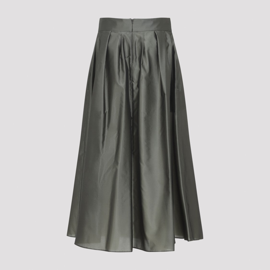 Max Mara Flowing Green Midi Skirt