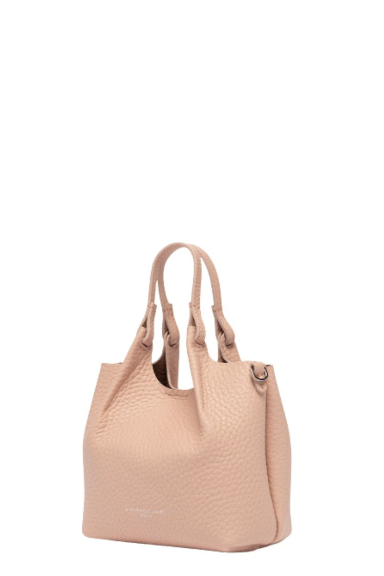 Gianni Chiarini Pink Dua Leather Shoulder Bag