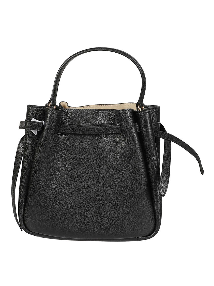 Tory Burch Romy Textured Leather Drawstring Bucket Bag