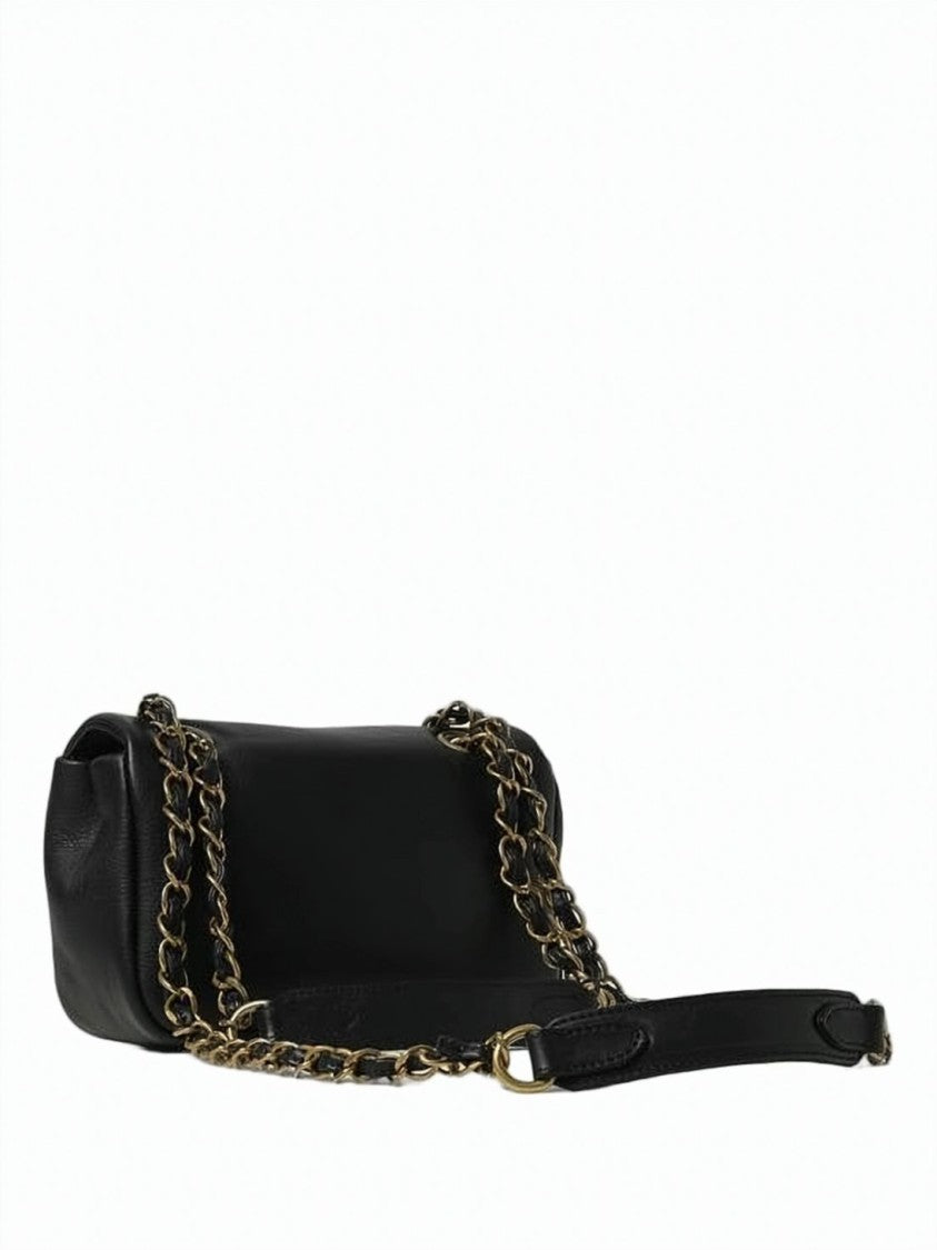 Vivienne Westwood Smooth Cowhide Leather Small Shoulder Bag