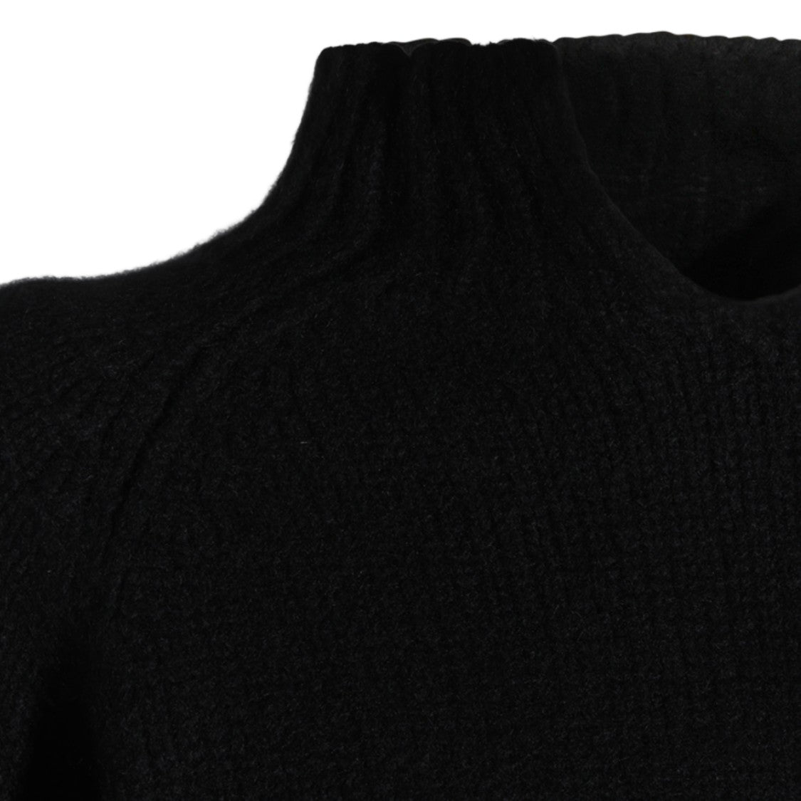 Khaite Voluminous Sleeve High Neck Sweater