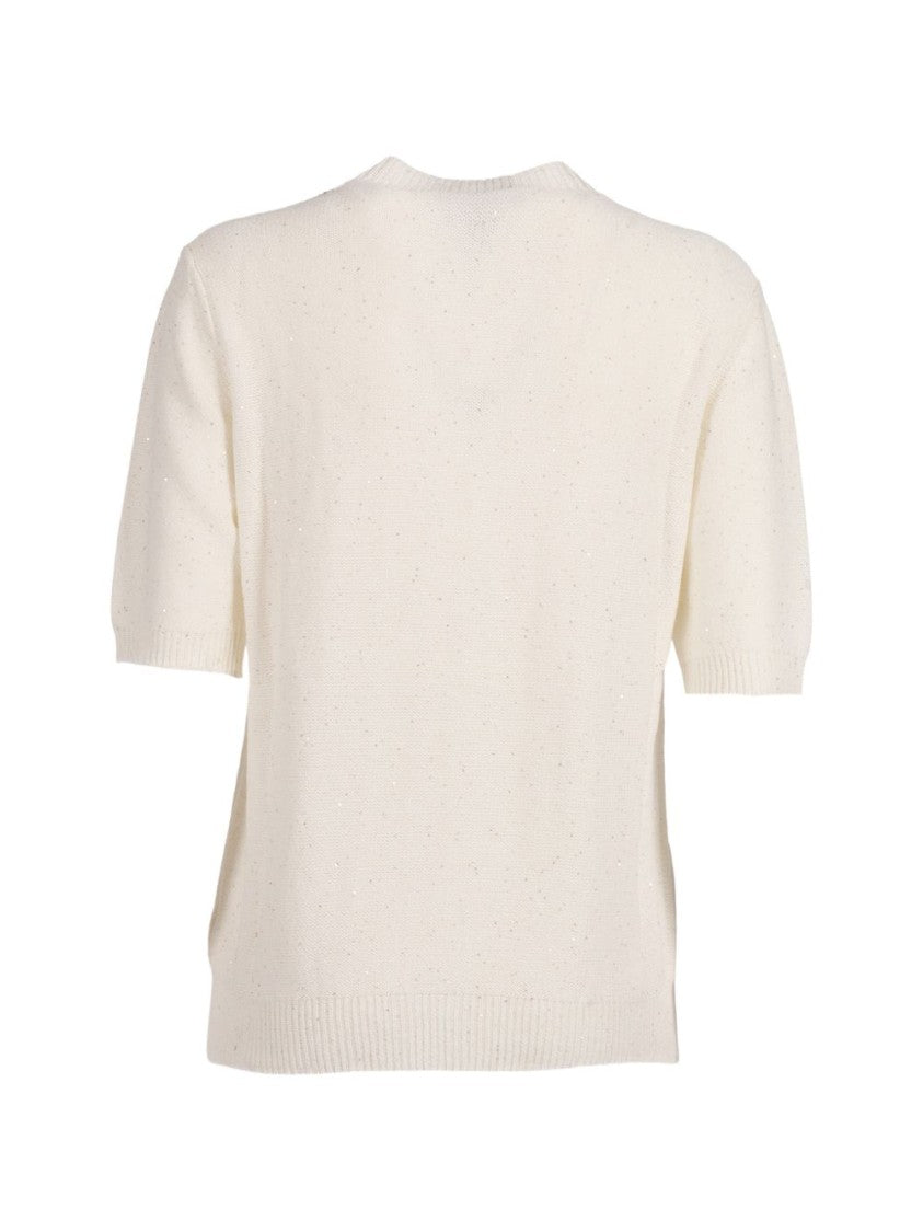 Fabiana Filippi Short-Sleeved Knit Top