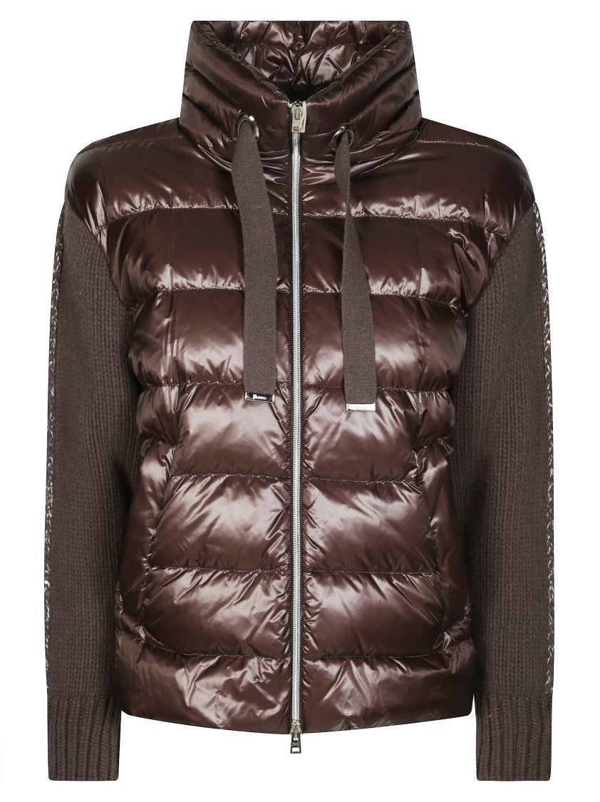 Herno Quilted Nylon Bomber Jacket