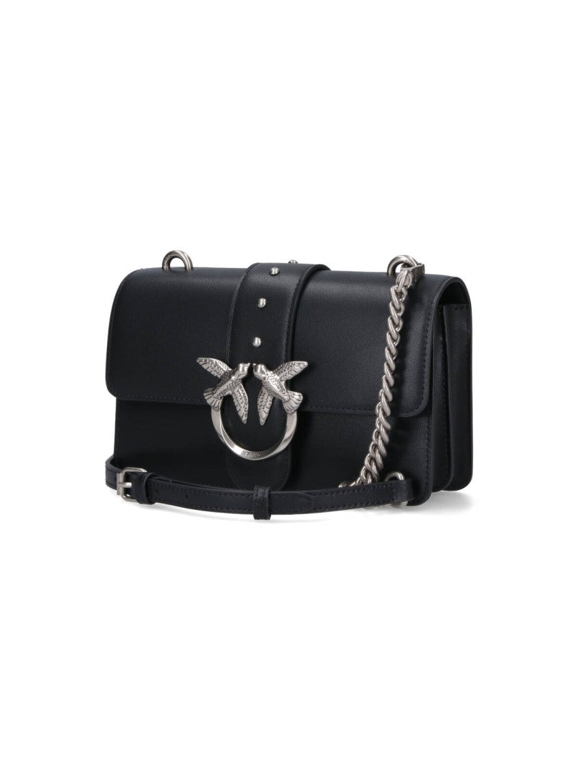 Pinko "Love One" Small Bag – Black