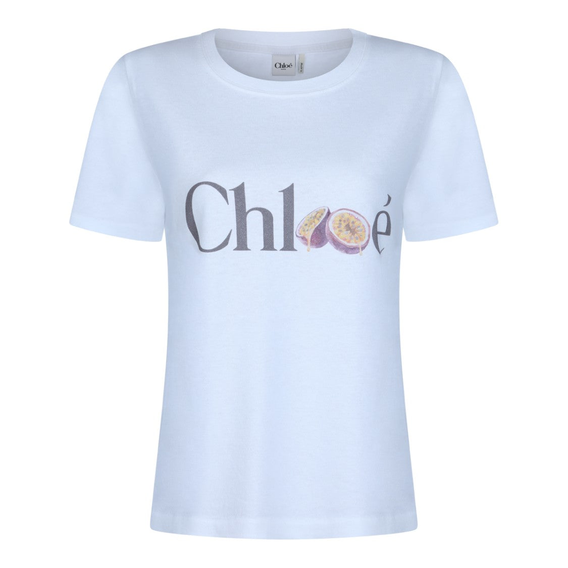 Chloé White Cotton T-Shirt