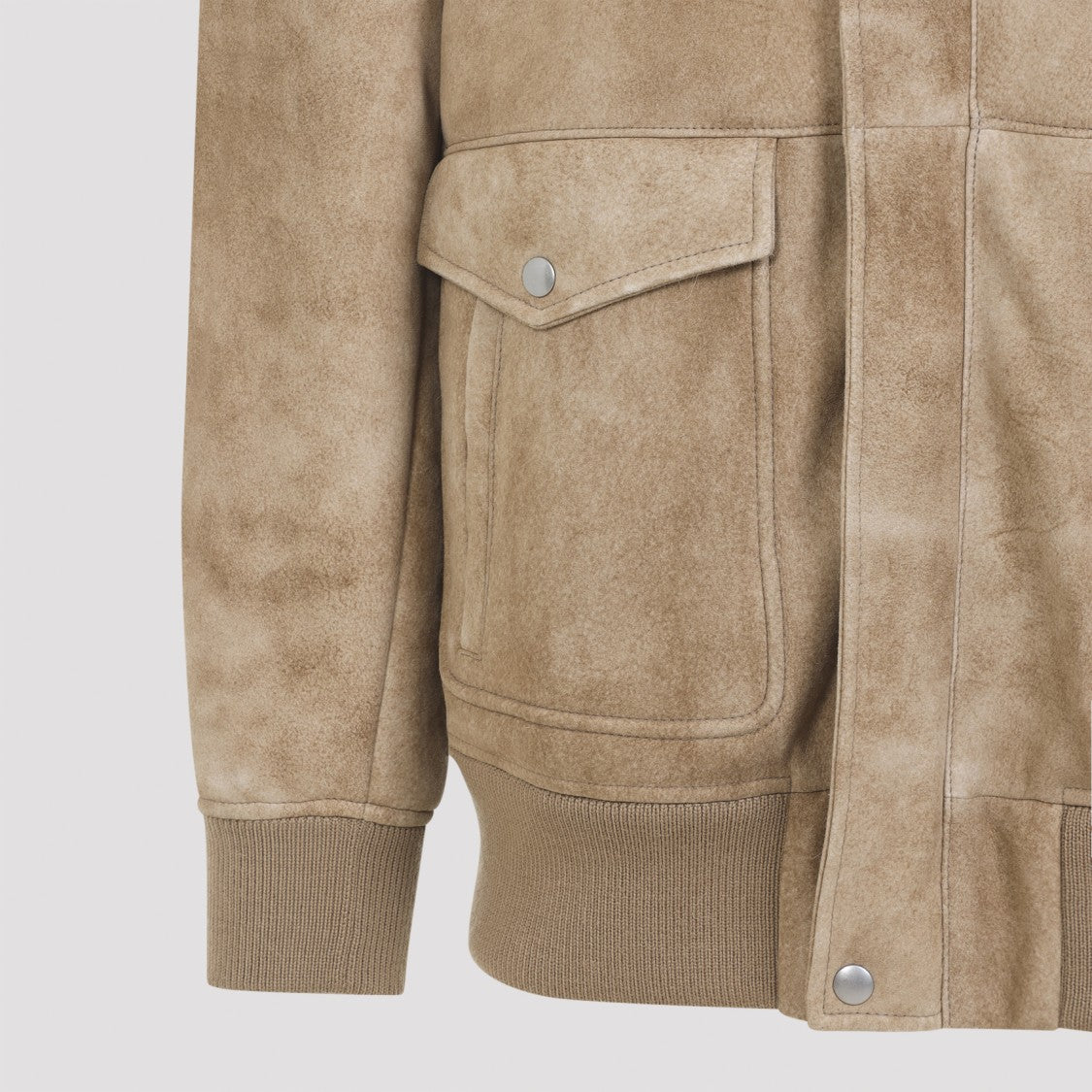 Prada Beige Leather Jacket