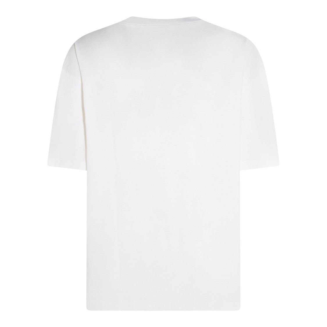 Maison Margiela White Cotton Logo Crew Neck T-Shirt