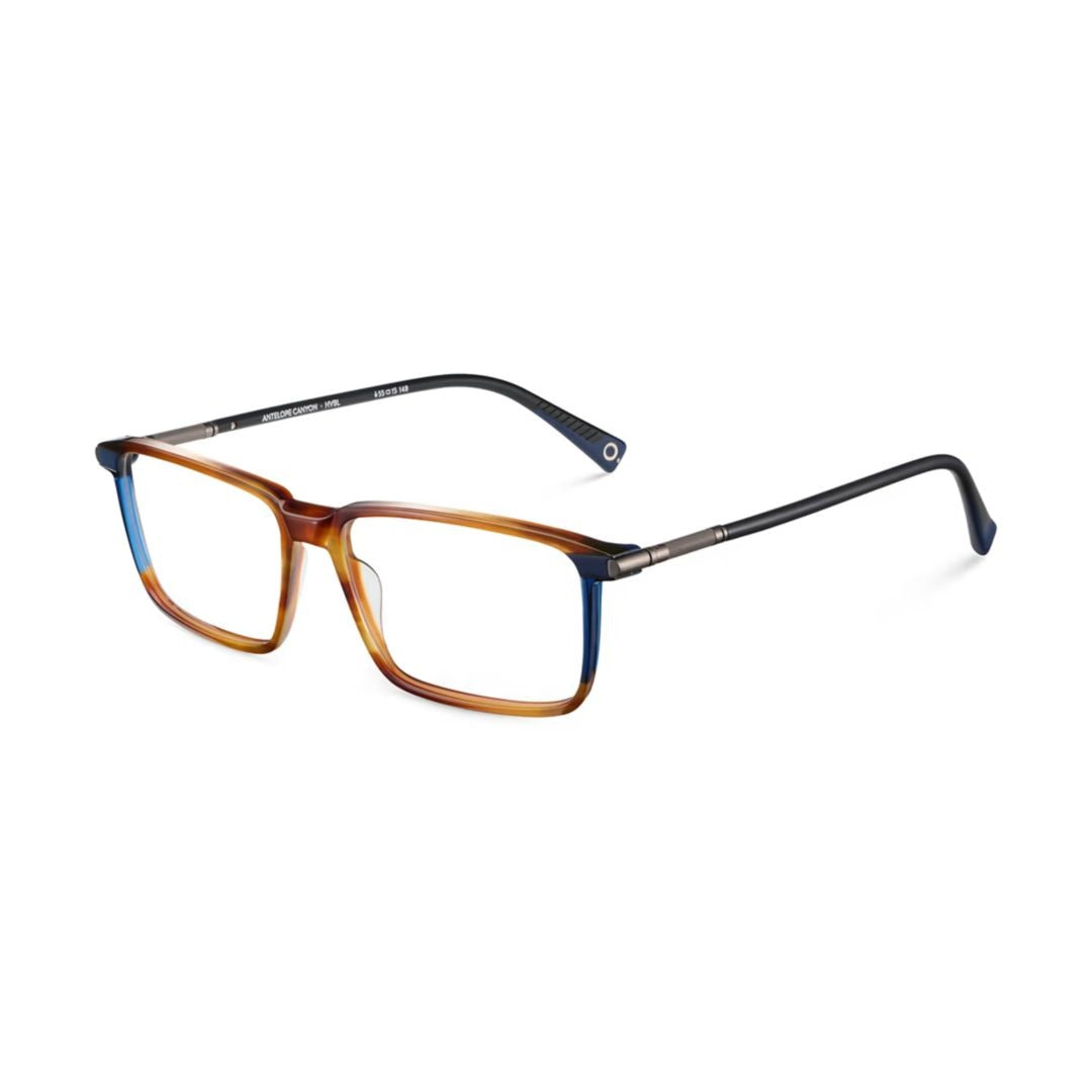 Etnia Barcelona Antelope Canyon Gradient Acetate Rectangle Eyeglasses With Sleek Metal Arms