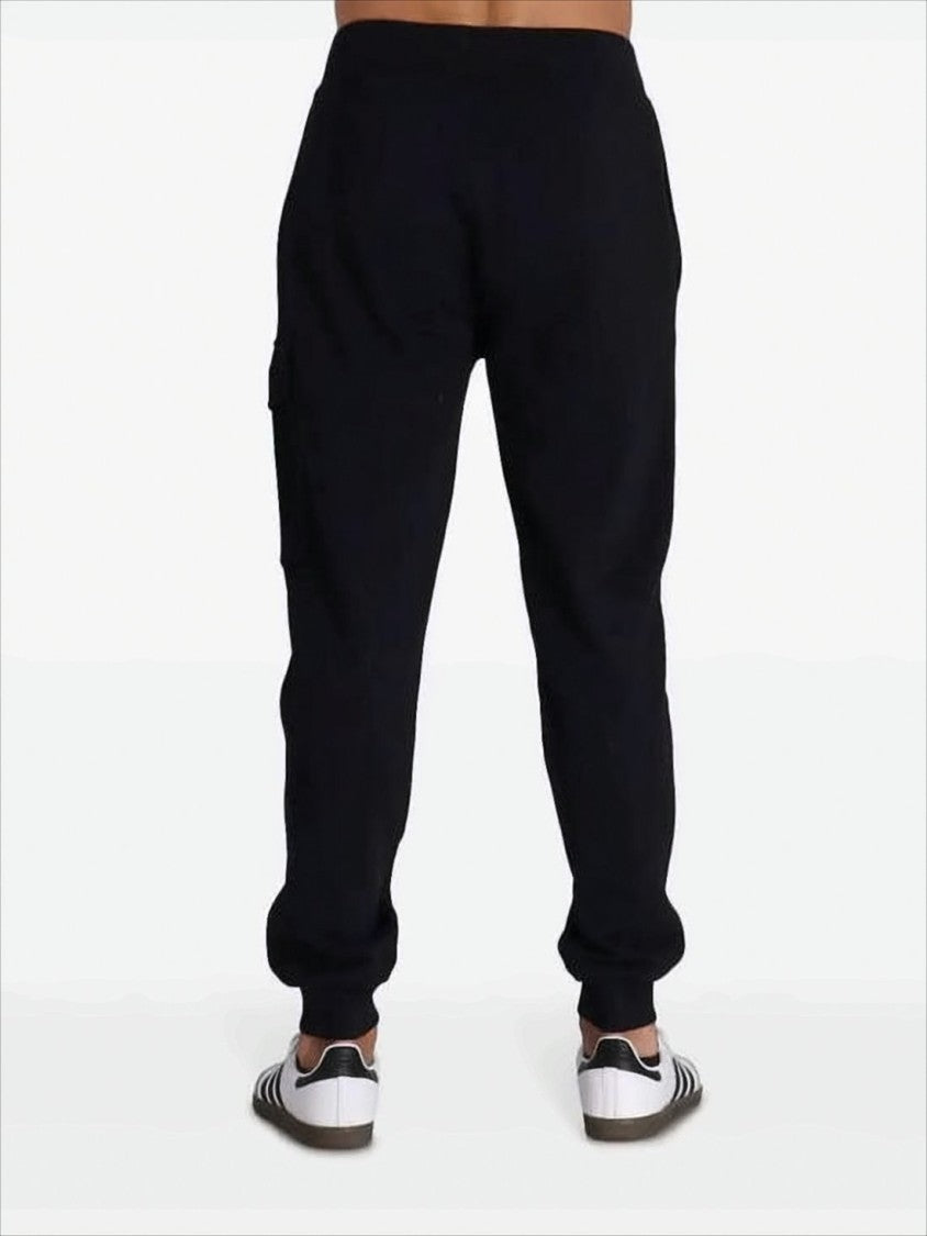 C.P. Company Tapered Jogger Pants With Ribbed Cuffs And Cargo Pocket