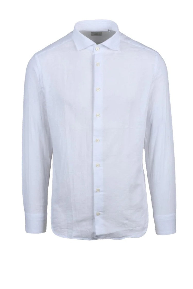 Mariano Napoli White Cotton Shirt