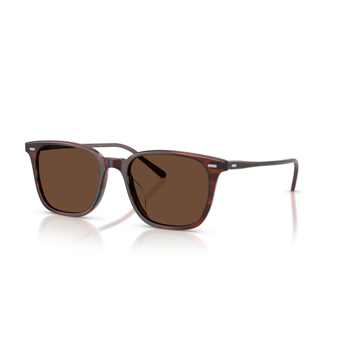 Oliver Peoples 0Ov5614su Tortoiseshell Square Frame Sunglasses With Metallic Accents
