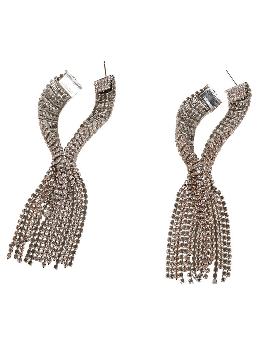 Paco Rabanne Cascading Metallic Earrings