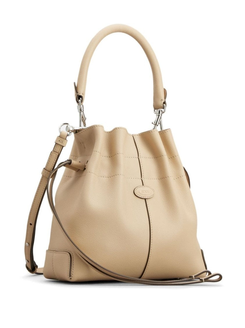 Tod's Calfskin Shoulder Bag With Spacious Interior And Modern Design