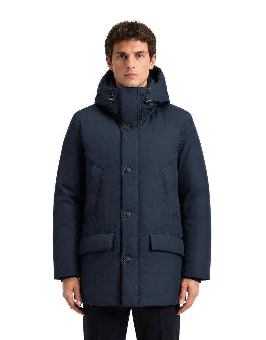 Woolrich Melton Blue Cloud Technical Waterproof Parka