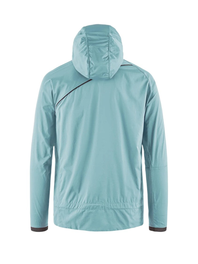 Klattermusen Lightweight Blue Jacket With Hood