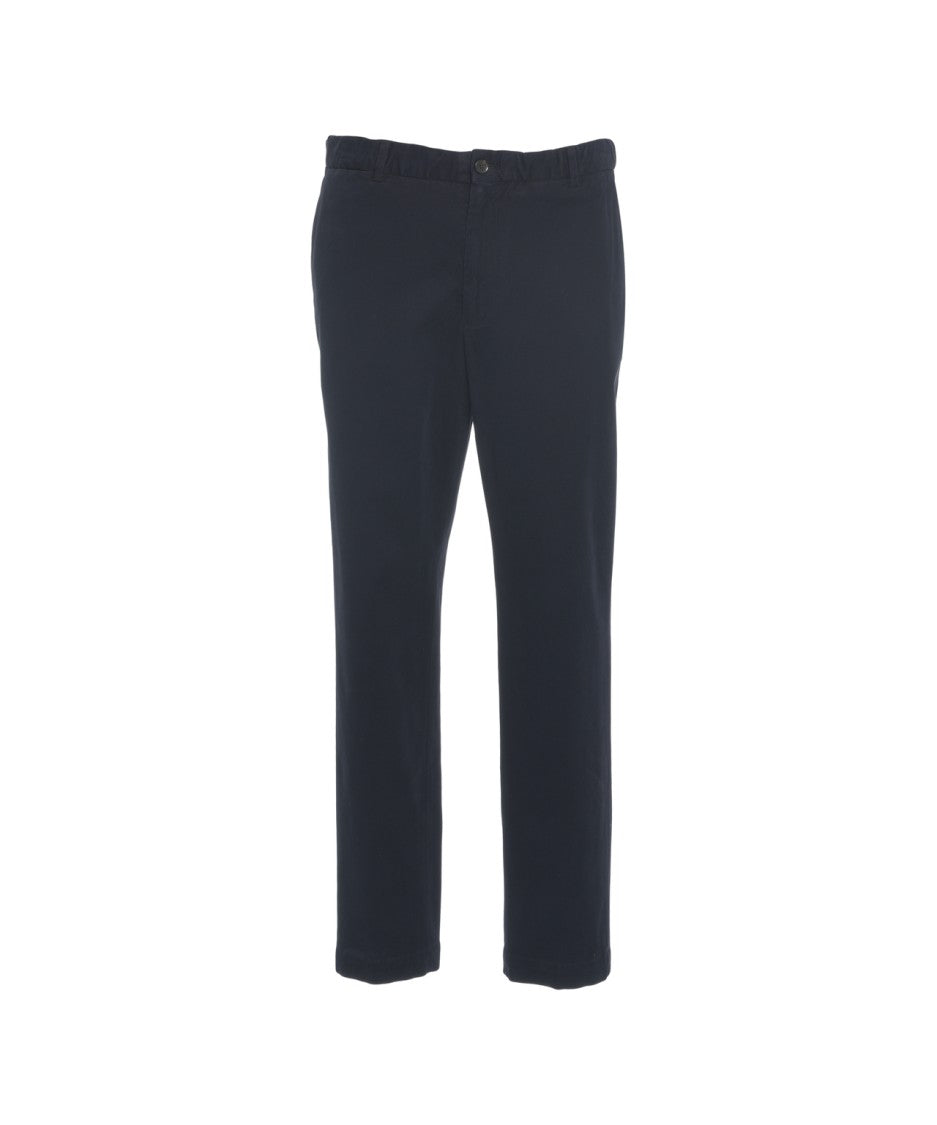 Briglia Classic Black Chino Pants With Tailored Fit And Functional Pockets