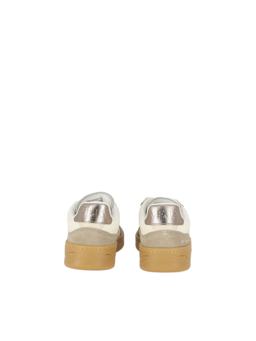Veja Bronze V-90 Suede Accent Low-Top Sneakers