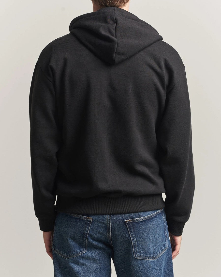 Lacoste Embroidered Zip-Up Hoodie