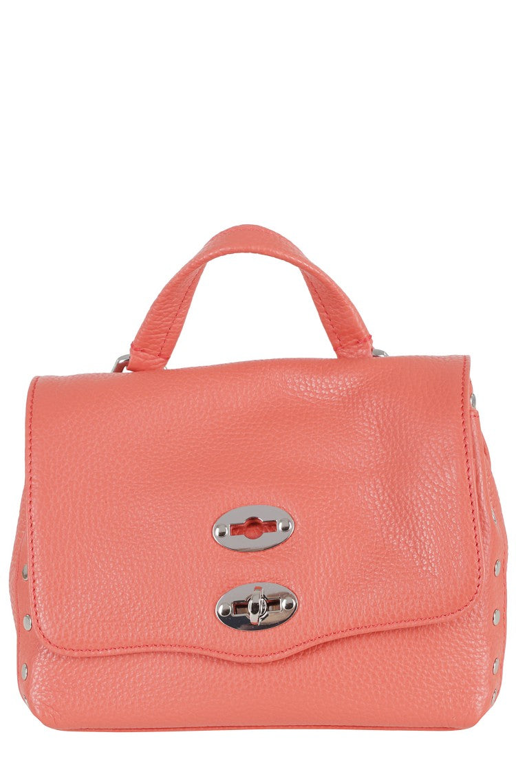 Zanellato Red Postina Daily Baby Leather Shoulder Bag