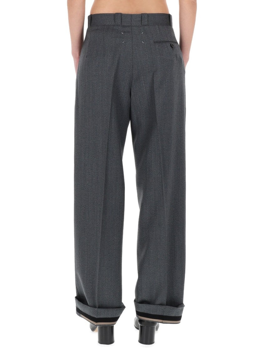 Maison Margiela Maison Margiela Pleated Tailored Pants