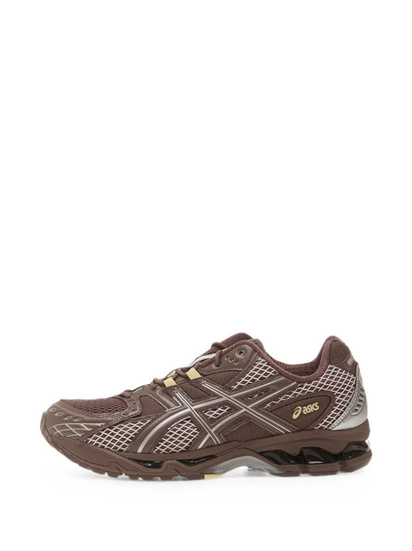 Asics Brown Gel-Nimbus Mesh Inserts Sneakers