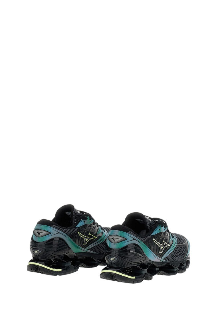 Mizuno Black Mesh Wave Prophecy Ls Sneakers
