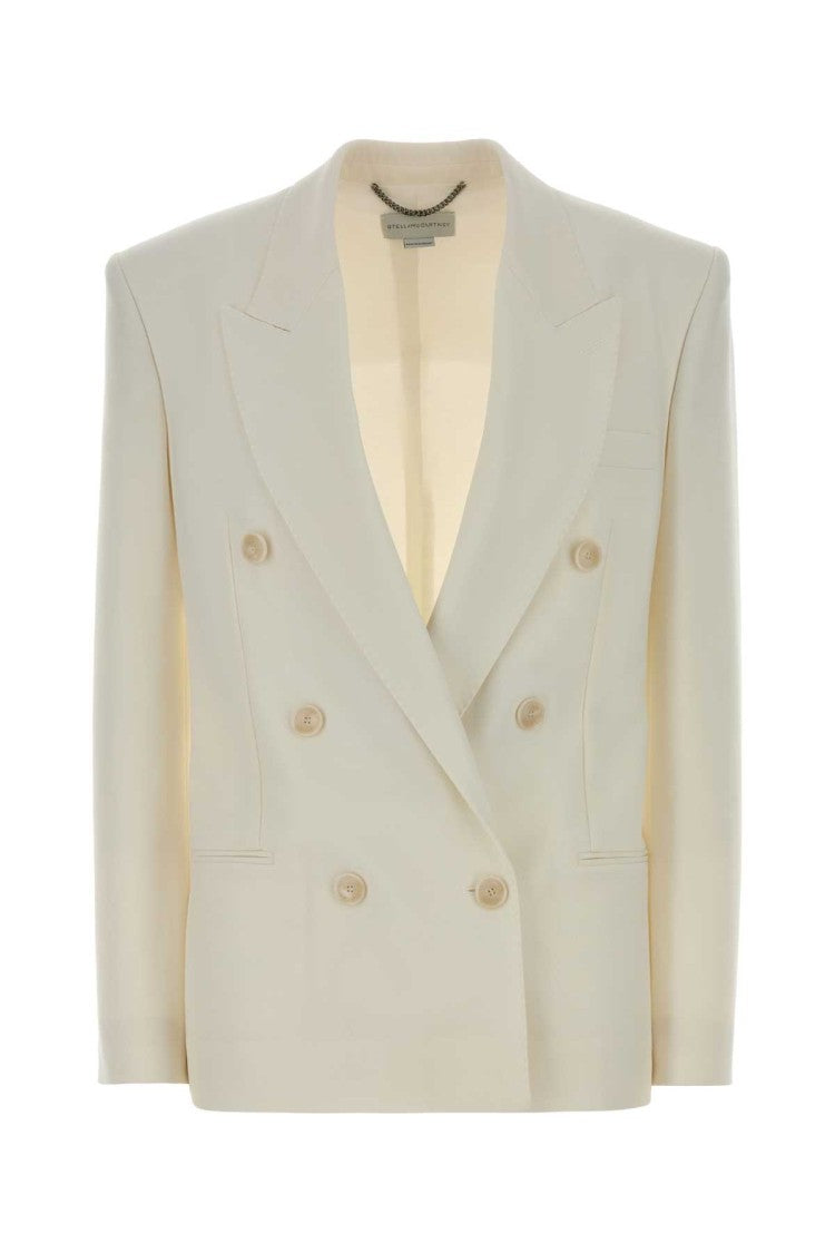 Stella Mccartney White Wool Blazer